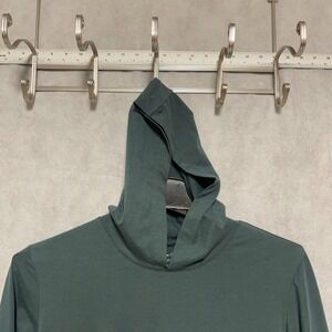 Porter Ash Hoodie Men M Green Lightweight Performance Soft Stretch Anti Pilling